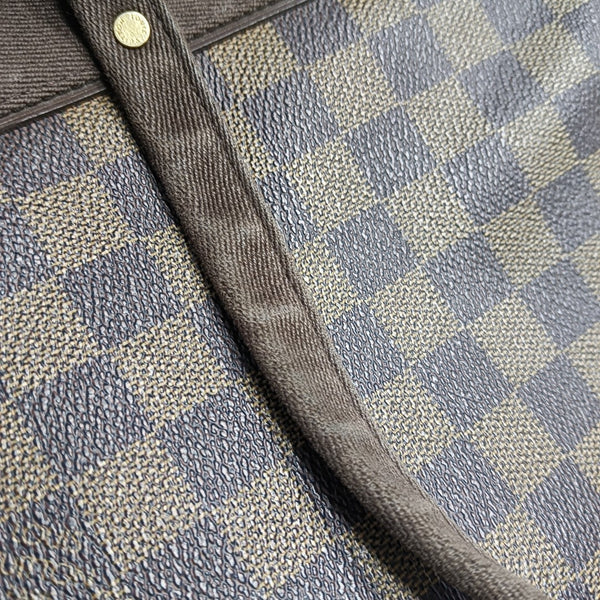 VINTAGE BEAUBOURG Damier Ebene Coated Canvas Brown