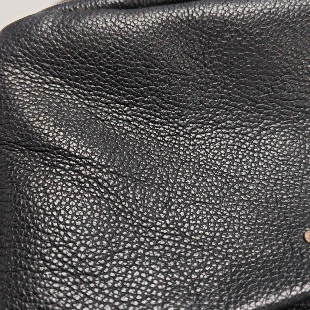 SORBONNE Monogram Calfskin Black
