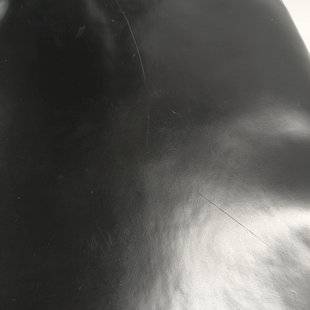 Calfskin Top Handle Bag Black