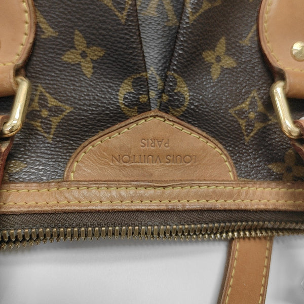 PALERMO PM Monogram Coated Canvas Brown