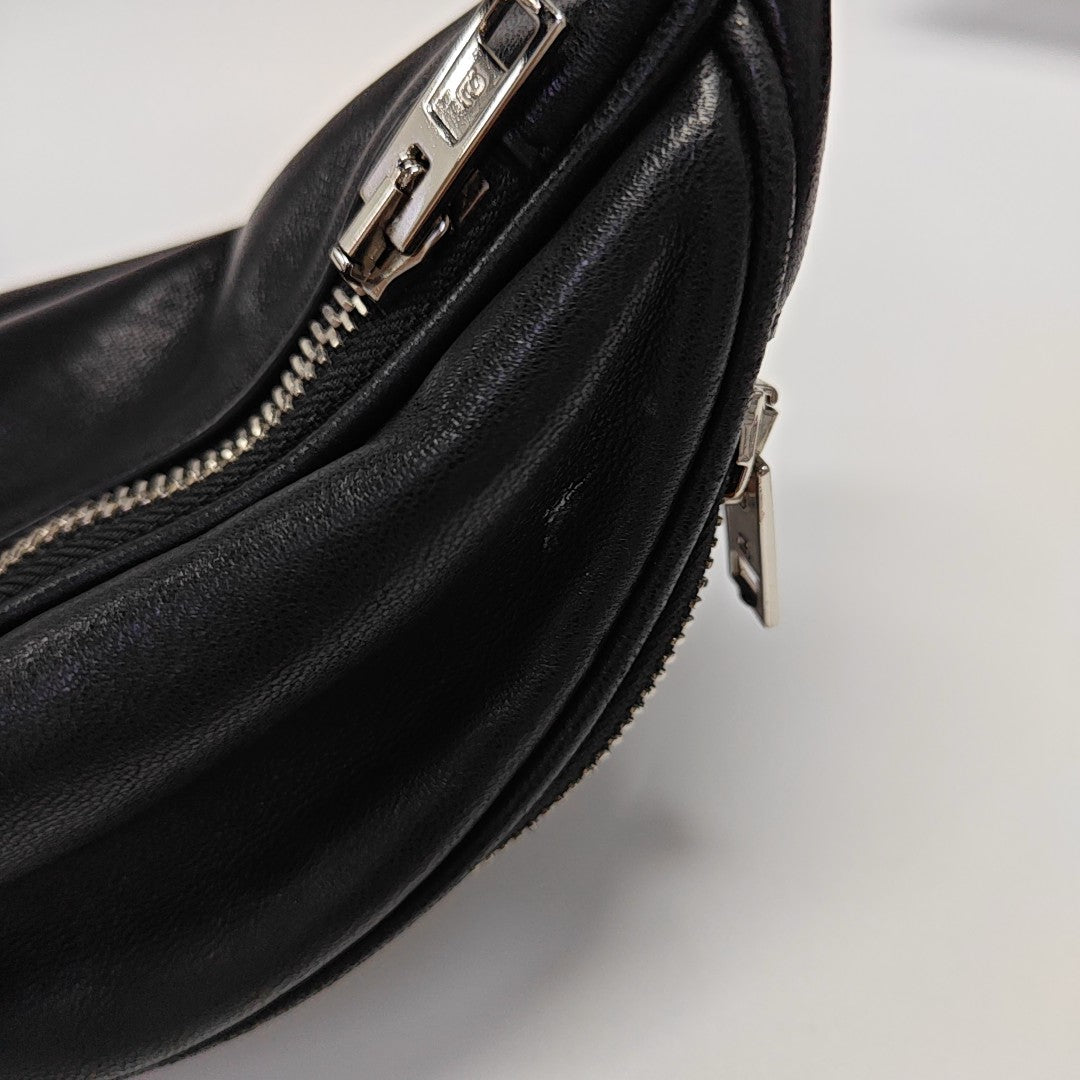 Lambskin Belt Bag Medium Black