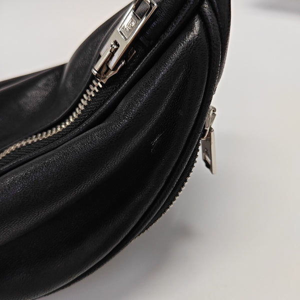 Lambskin Belt Bag Medium Black
