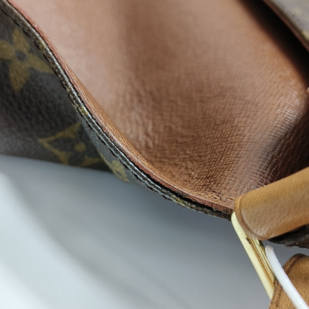 MUSETTE TANGO Monogram Coated Canvas Brown