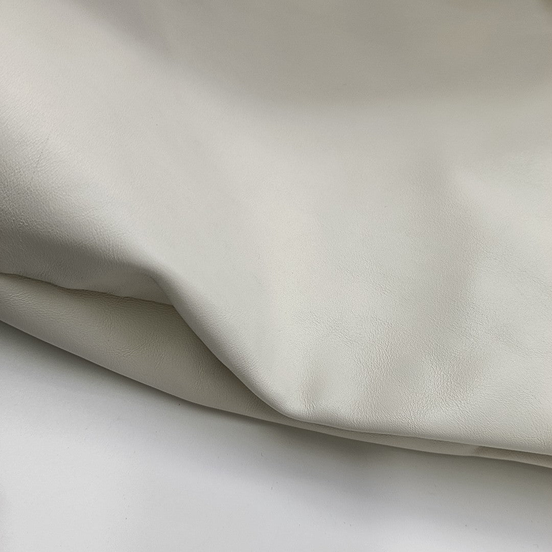 Calfskin Shoulder Bag White