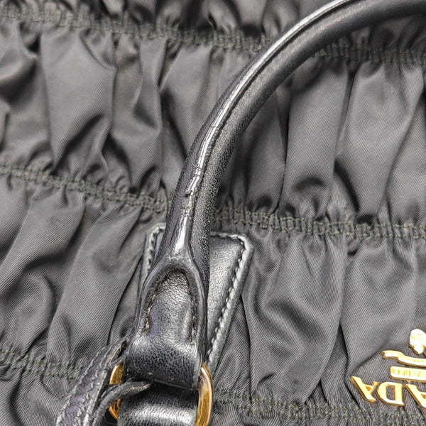 Gaufre Nylon Black