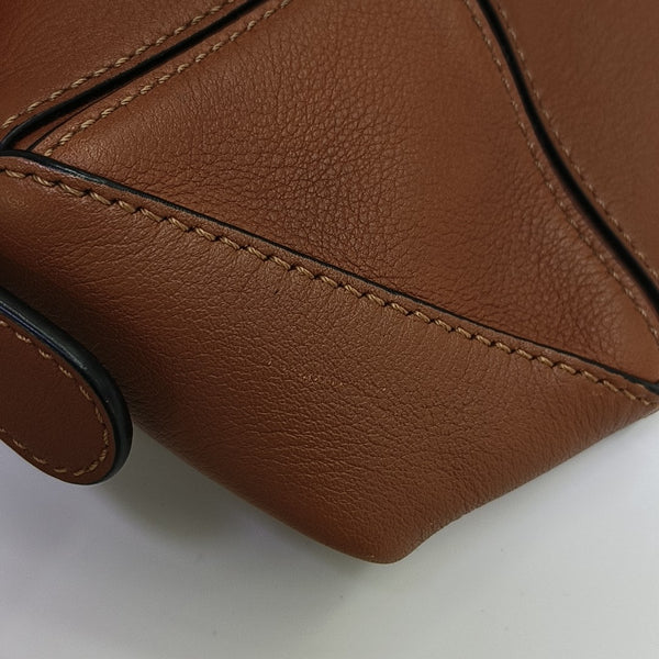 Puzzle Mini Calfskin Brown