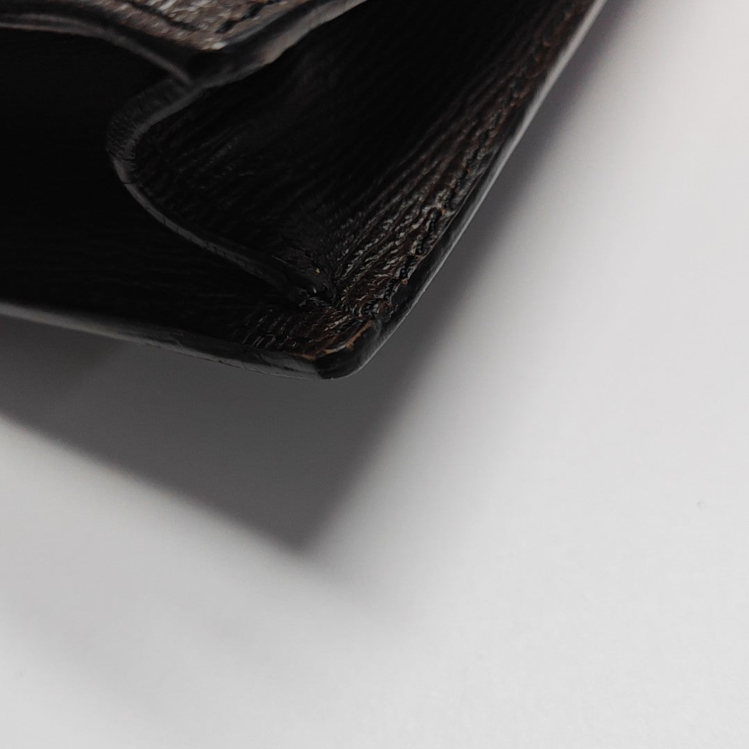 Calfskin Clutch Brown