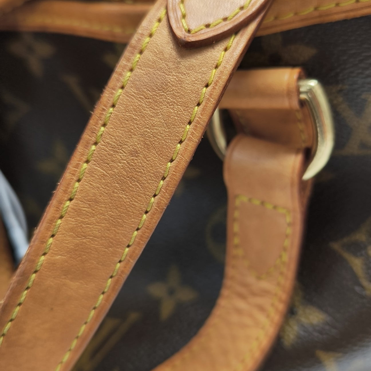 BATIGNOLLES PM Monogram Coated Canvas Brown