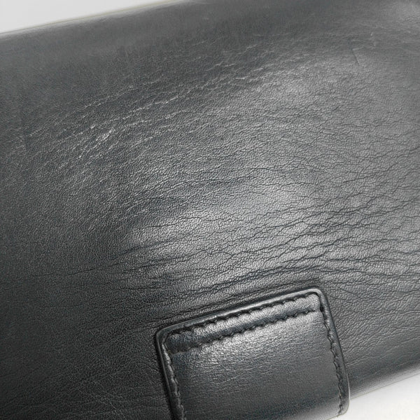 Calfskin Crossbody Bag Black