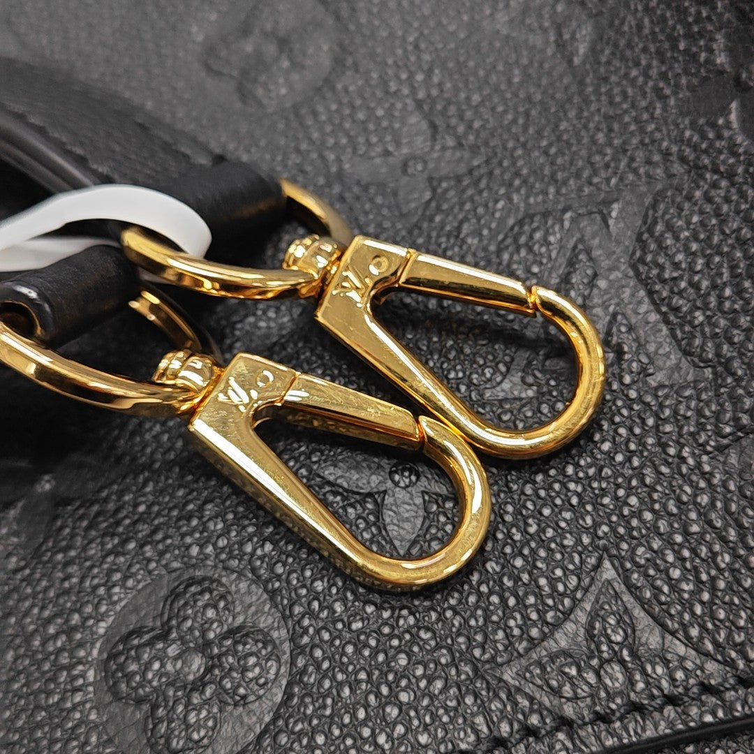 BAGATELLE Monogram Calfskin Black