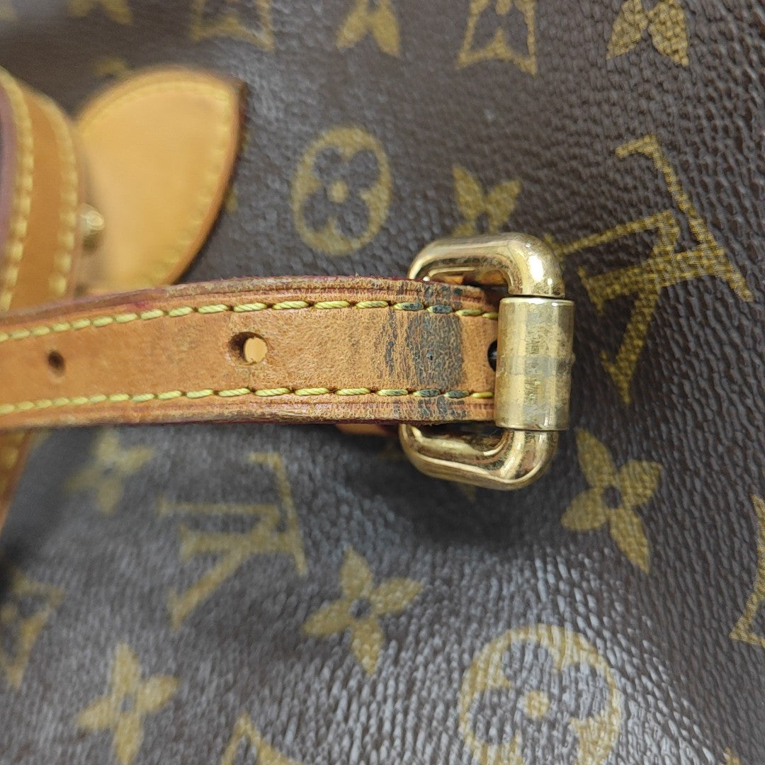 PALERMO PM Monogram Coated Canvas Brown
