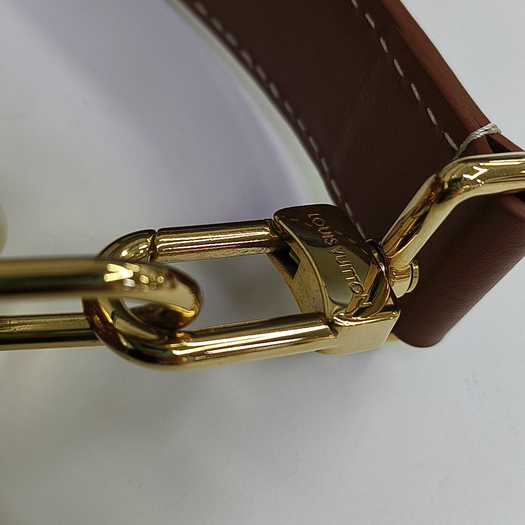 SIDE TRUNK PM Calfskin Brown