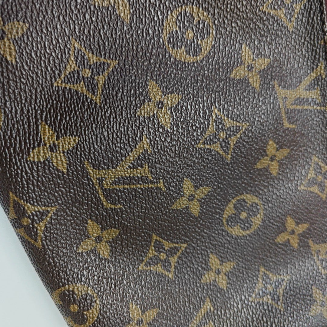 FAVORITE MM Monogram Coated Canvas Brown
