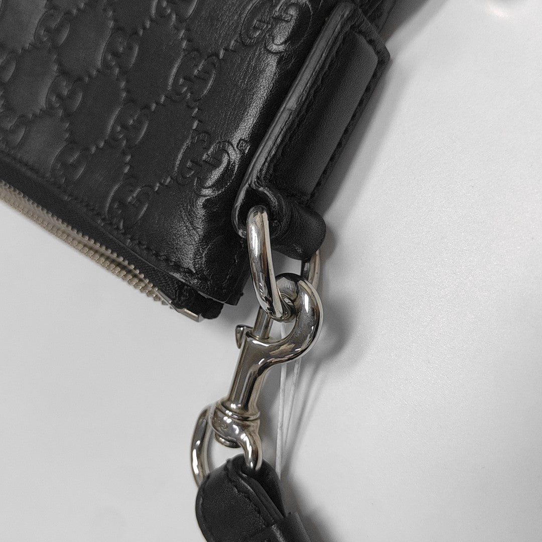 Signature Monogram Calfskin Black