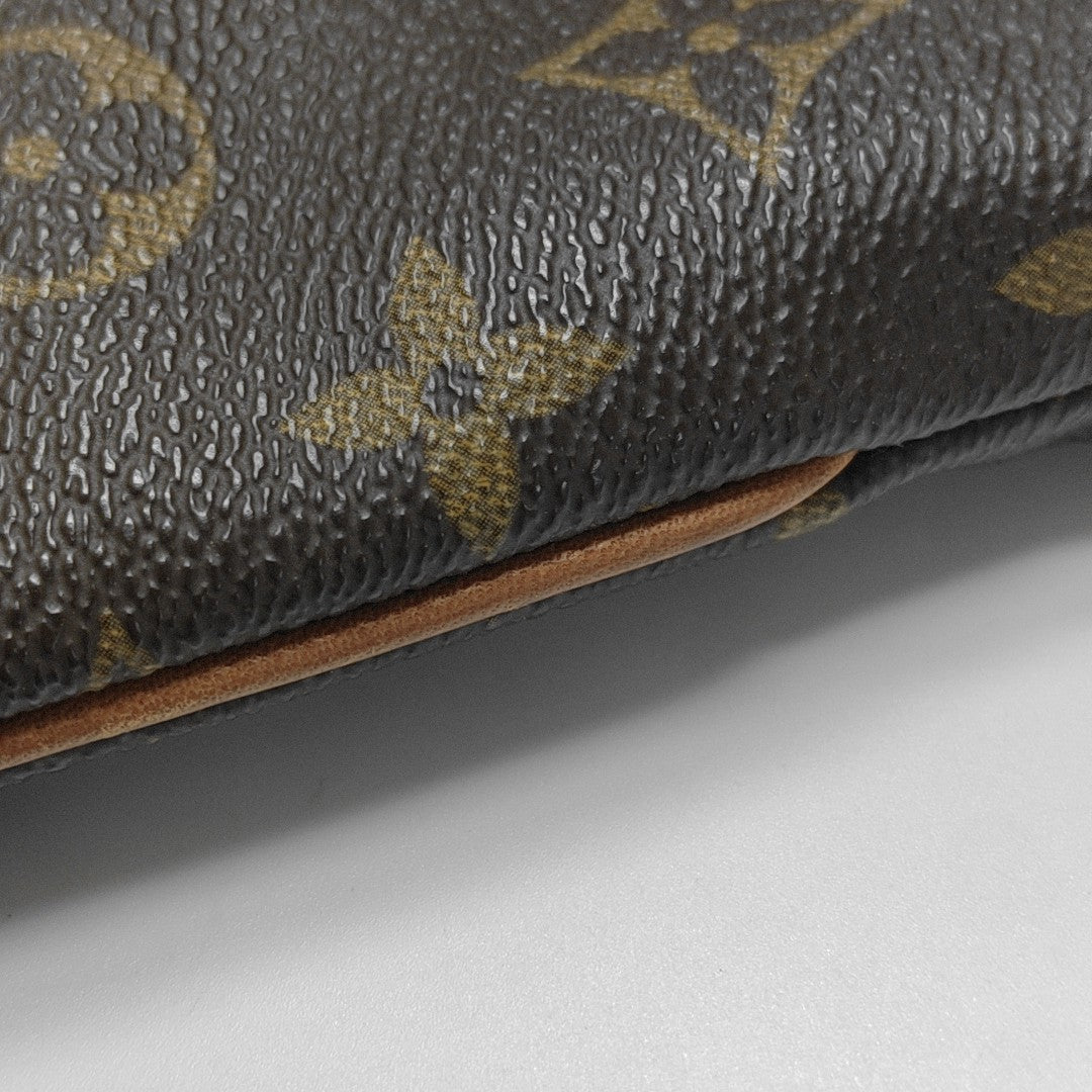 MUSETTE TANGO Monogram Coated Canvas Brown
