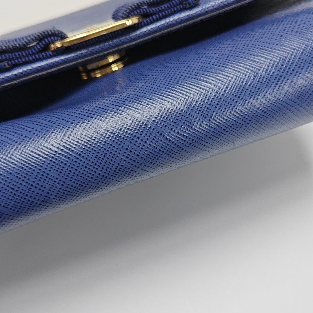 Ginny Small Calfskin Blue