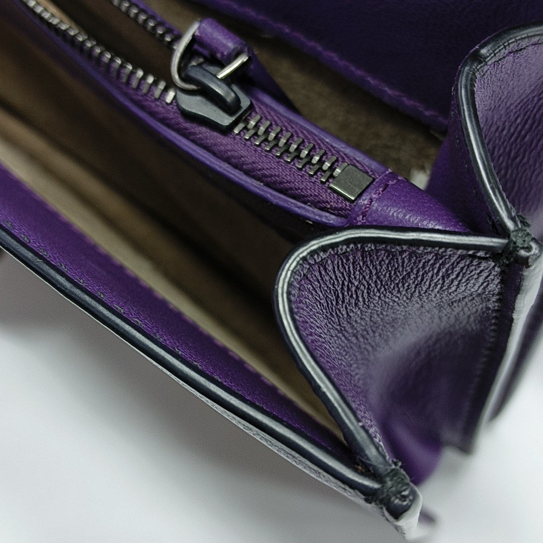 Olimpia Knot Lambskin Purple