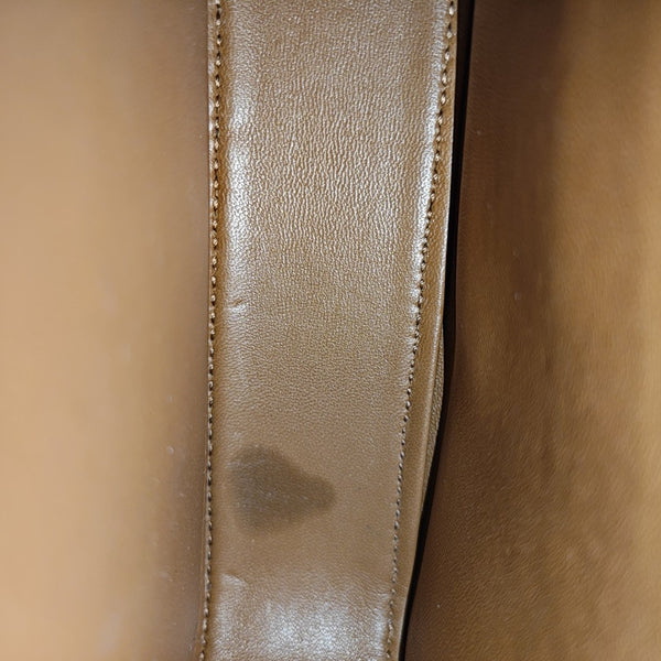 TRIOMPHE Small Coated Canvas Brown