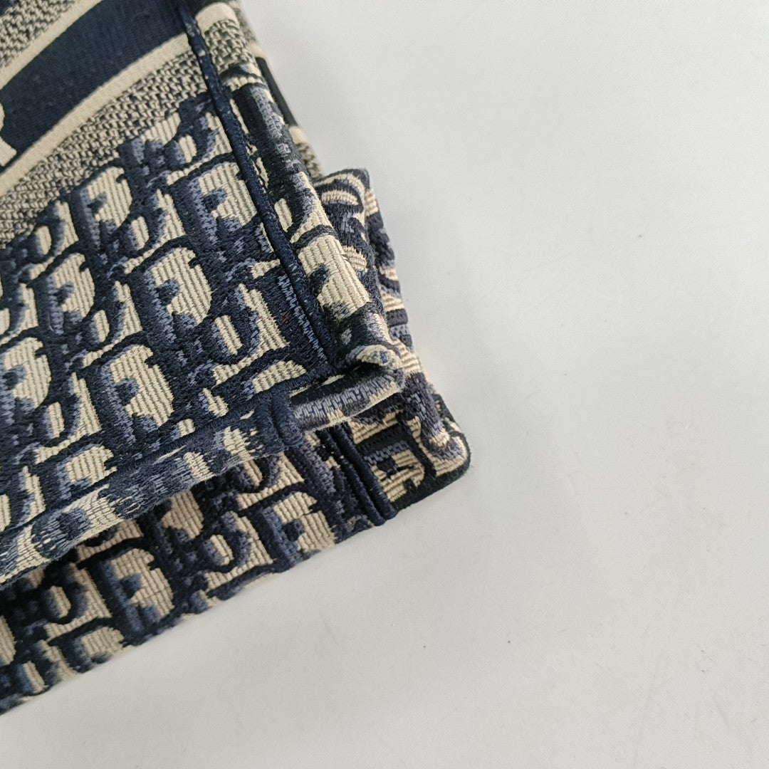 Book Tote Medium Canvas Blue