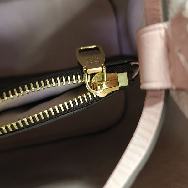 NÉONOÉ MM Monogram Coated Canvas Brown
