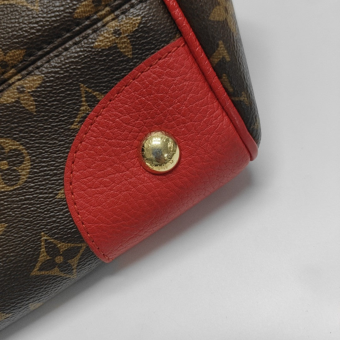 RETIRO NM Monogram Coated Canvas Brown