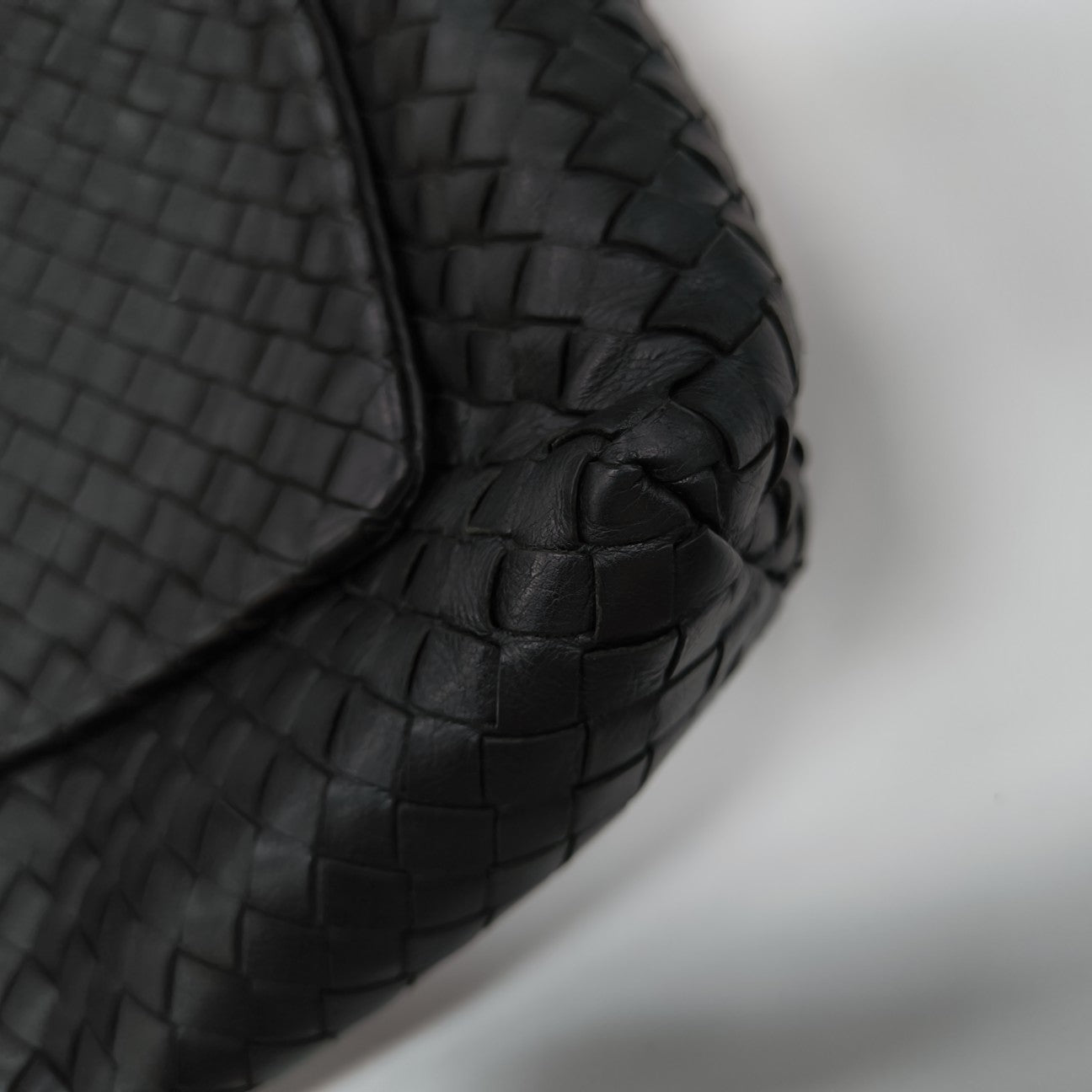 Calfskin Shoulder Bag Black