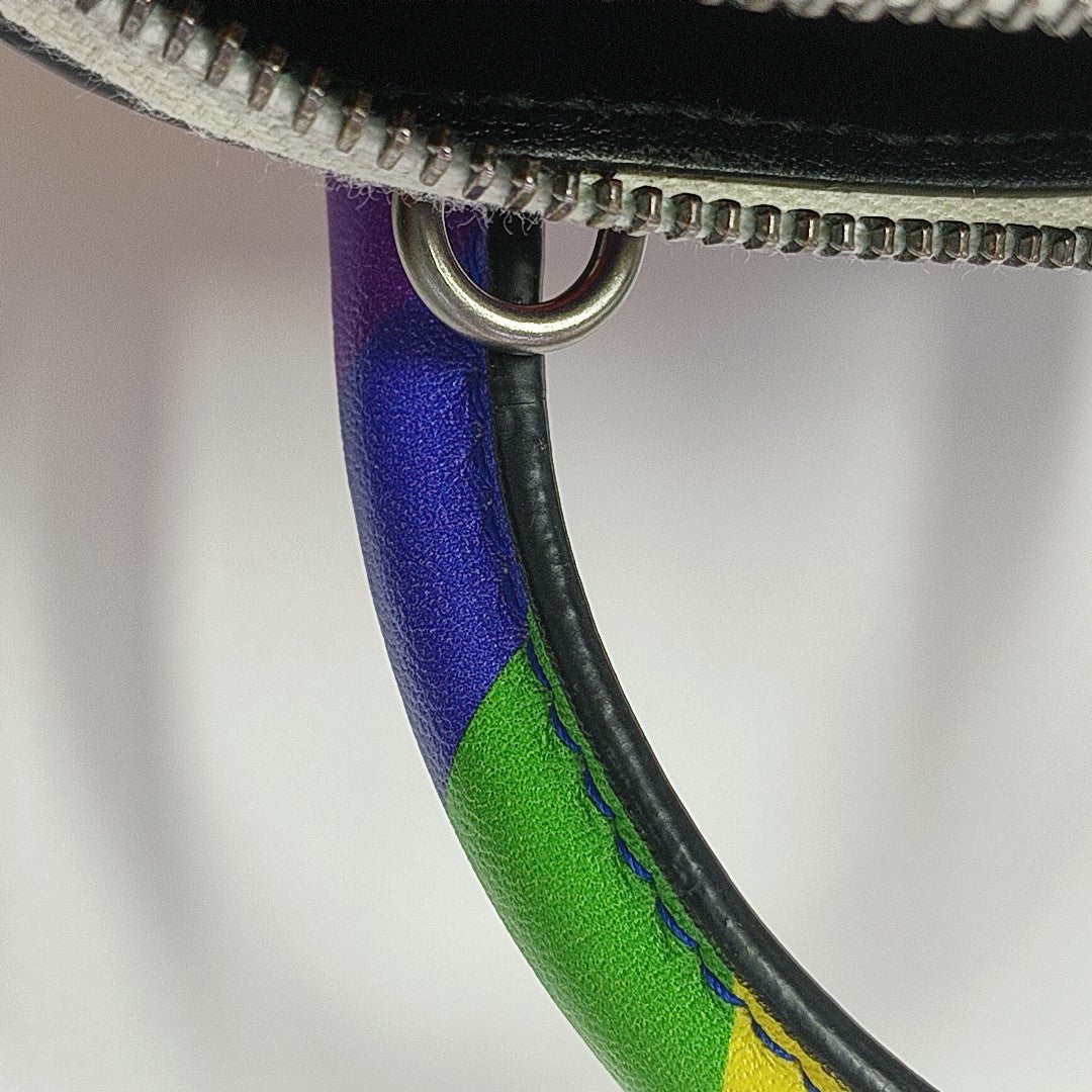 Top Handle Calfskin Multicolor