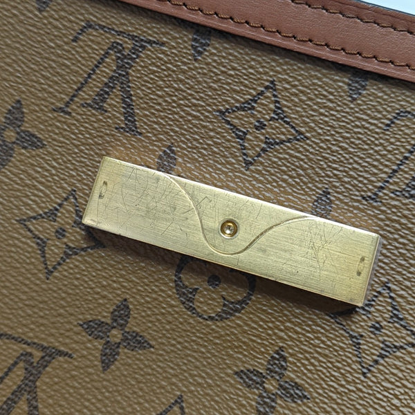 DAUPHINE MM Monogram Coated Canvas Brown