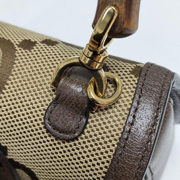 Bamboo 1947 Small Monogram Canvas Beige