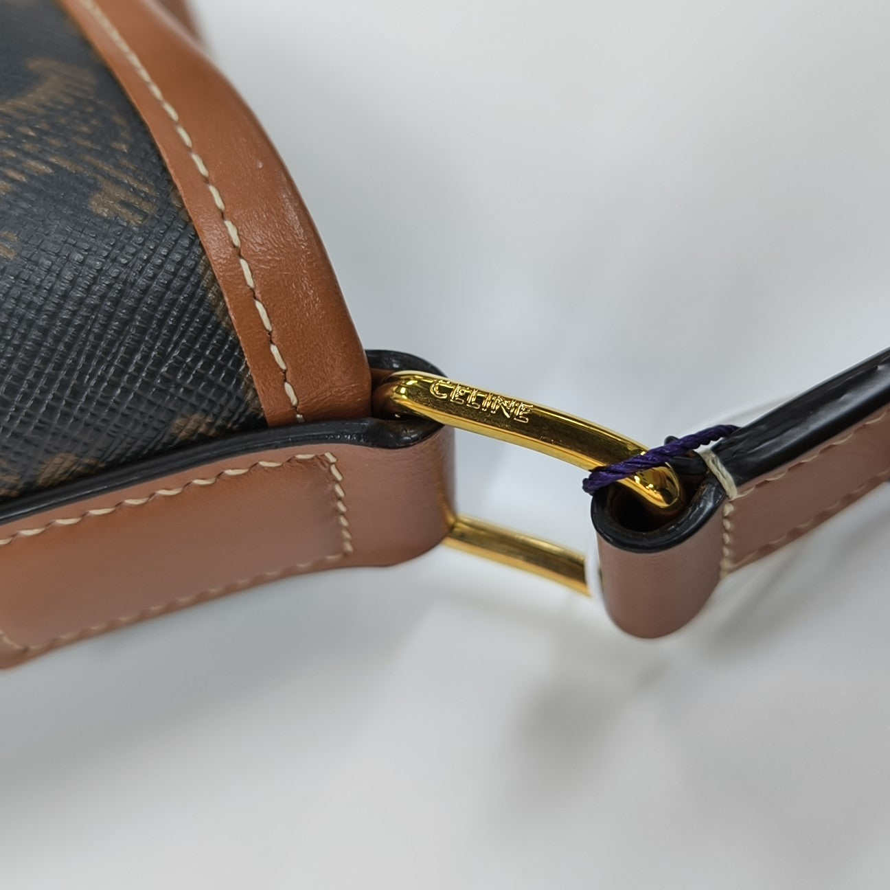 TRIOMPHE CANVAS Medium Coated Canvas Brown