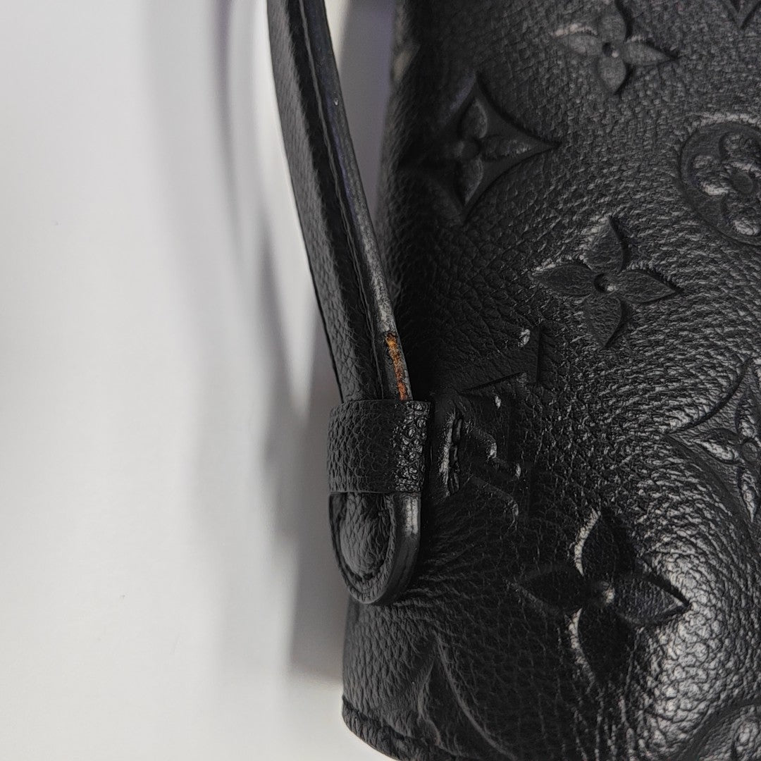 MÉTIS MM Monogram Calfskin Black