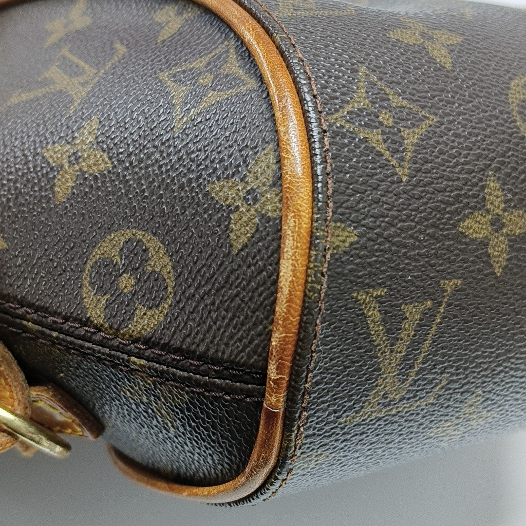 ELLIPSE Monogram Coated Canvas Brown