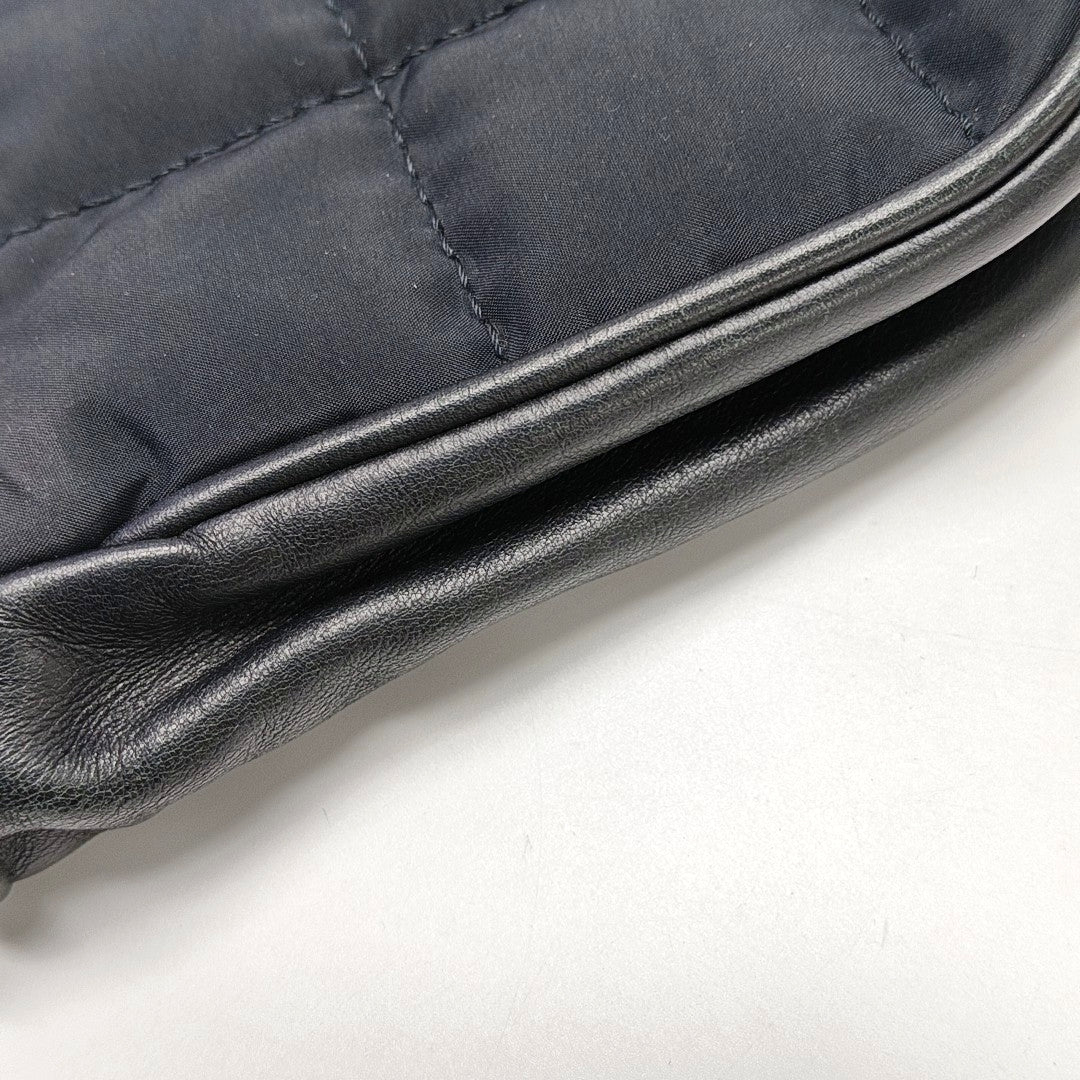 Quilted Canvas Black