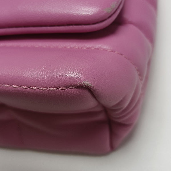 Lola Mini Quilted Lambskin Pink