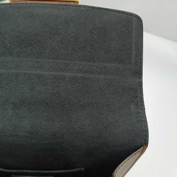 DAUPHINE Mini Monogram Coated Canvas Brown