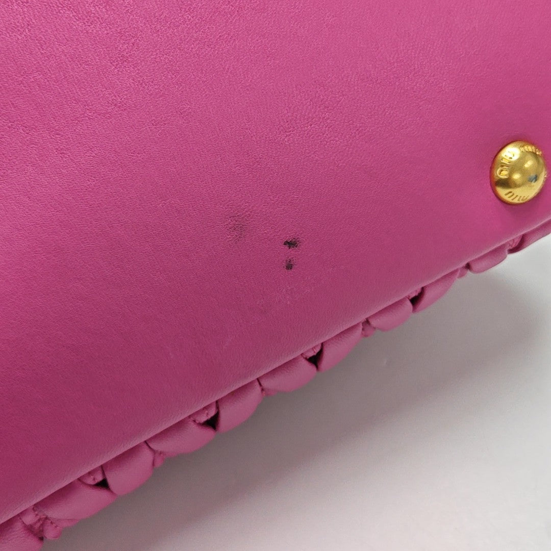 Avenue Quilted Lambskin Pink