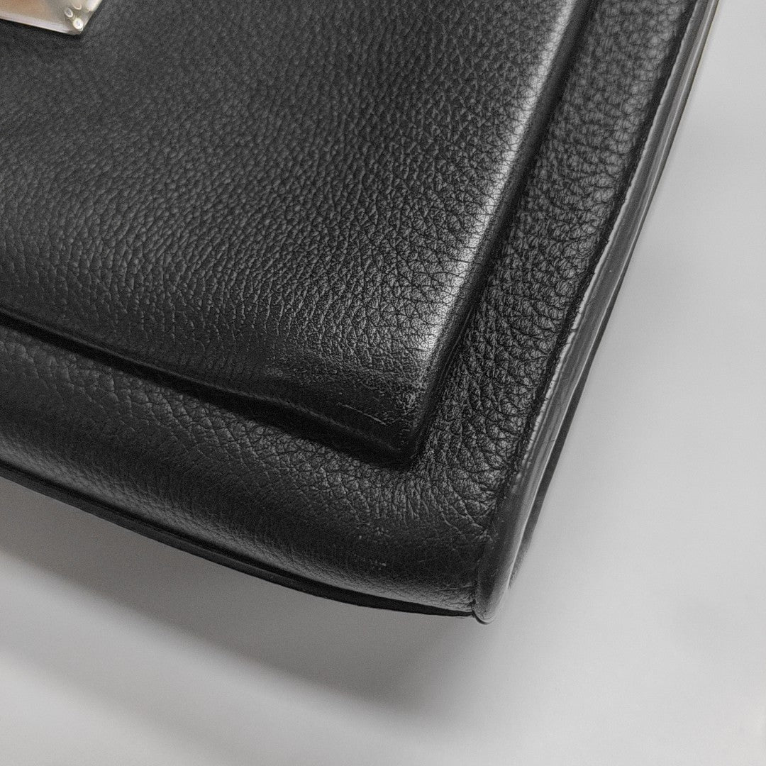 LOCKME BB Calfskin Black