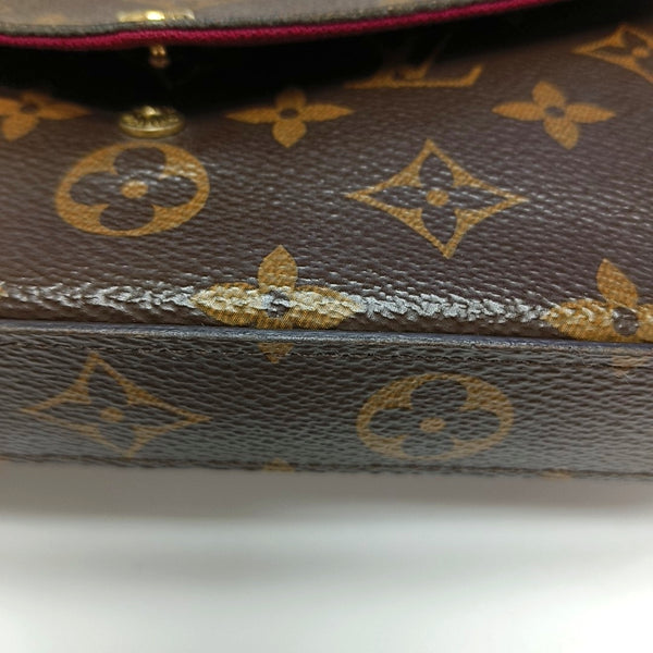 Authenticated pre-owned  FÉLICIE Monogram Coated Canvas Brown - Crossbody Bag at Looply