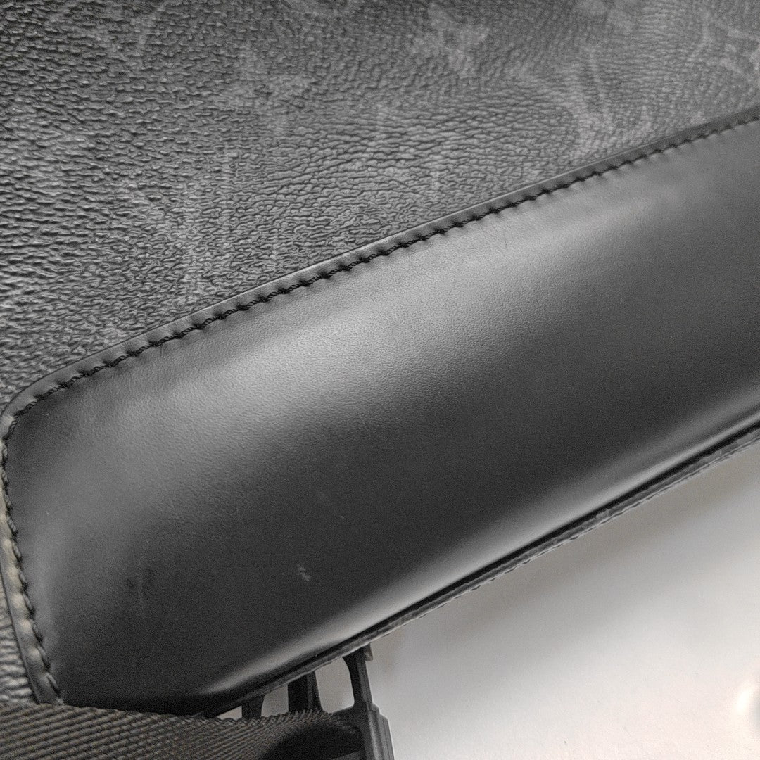 VOYAGER PM Monogram Coated Canvas Black