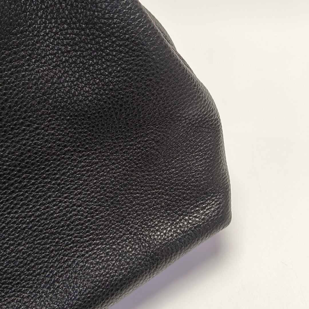 Calfskin Tote Bag Black