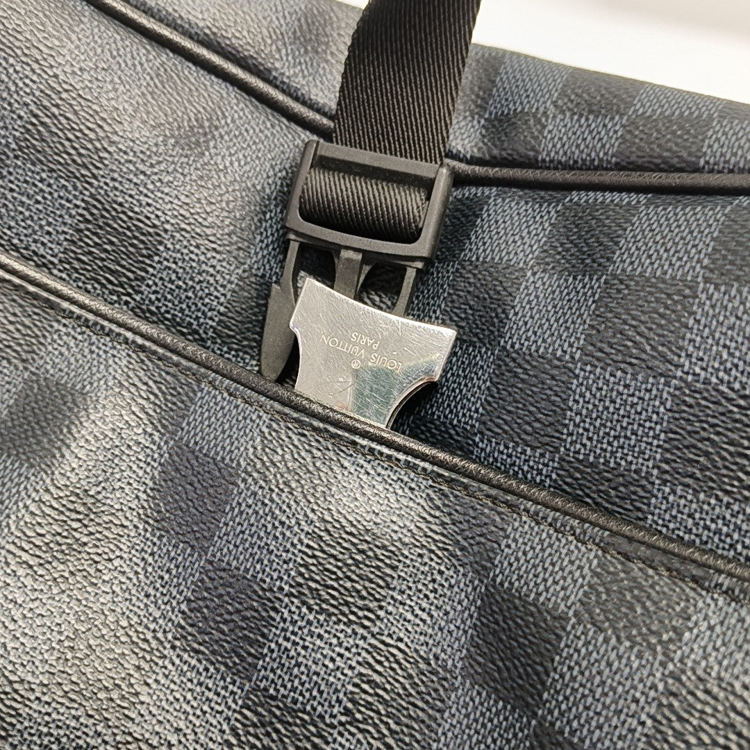 MATCHPOINT Damier Coated Canvas Blue