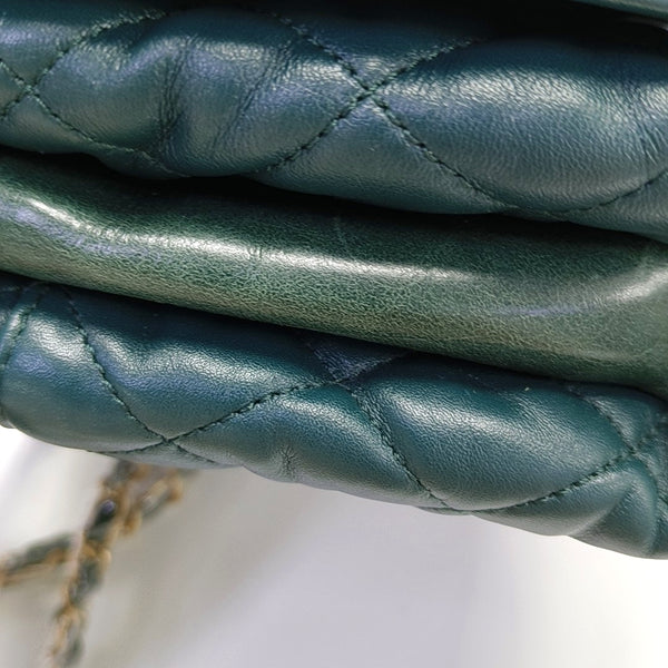 Quilted Calfskin Blue