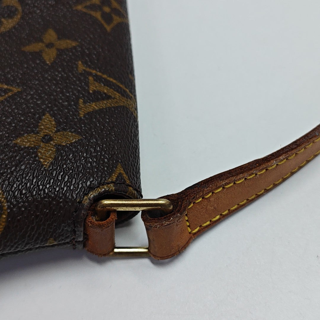 MUSETTE TANGO Monogram Coated Canvas Brown