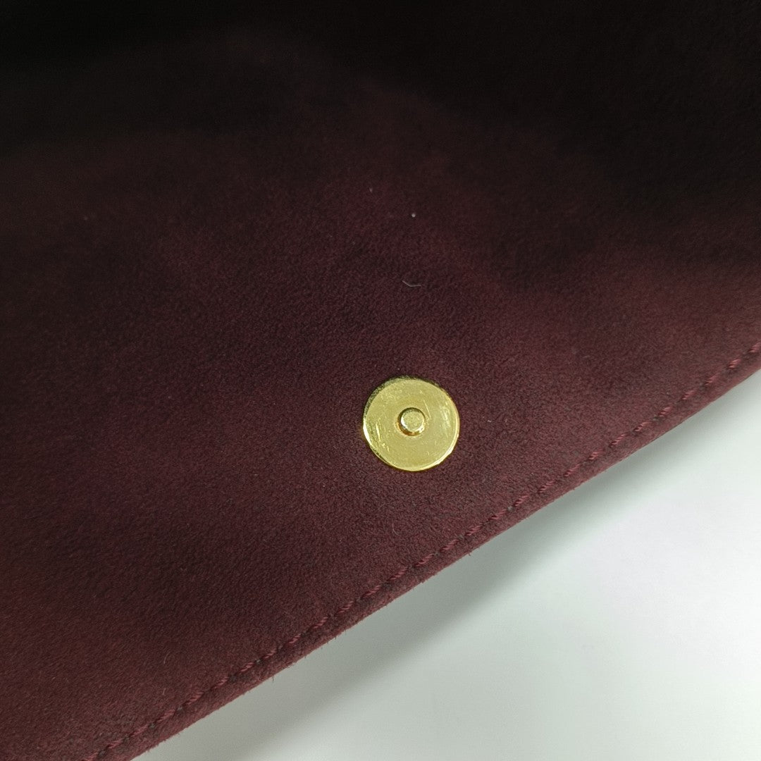ALL IN BB Monogram Coated Canvas Brown