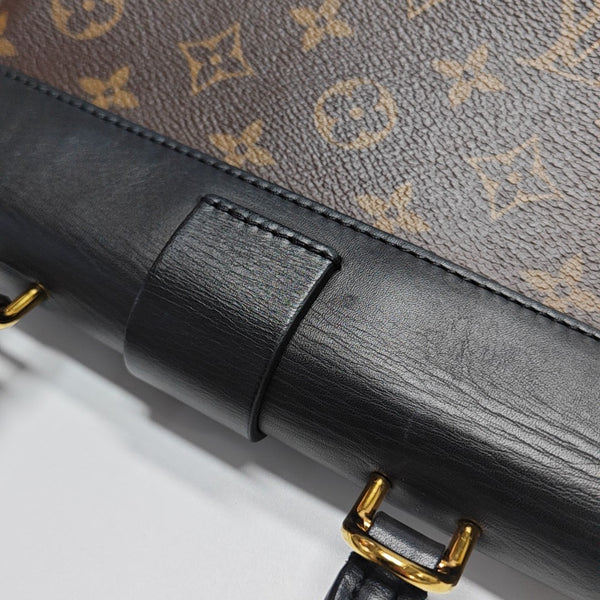 LOCKY BB Monogram Coated Canvas Brown
