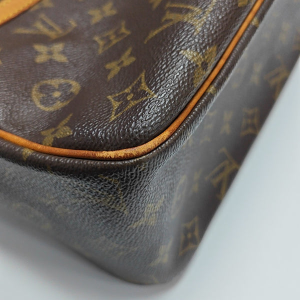 CITE GM Monogram Coated Canvas Brown