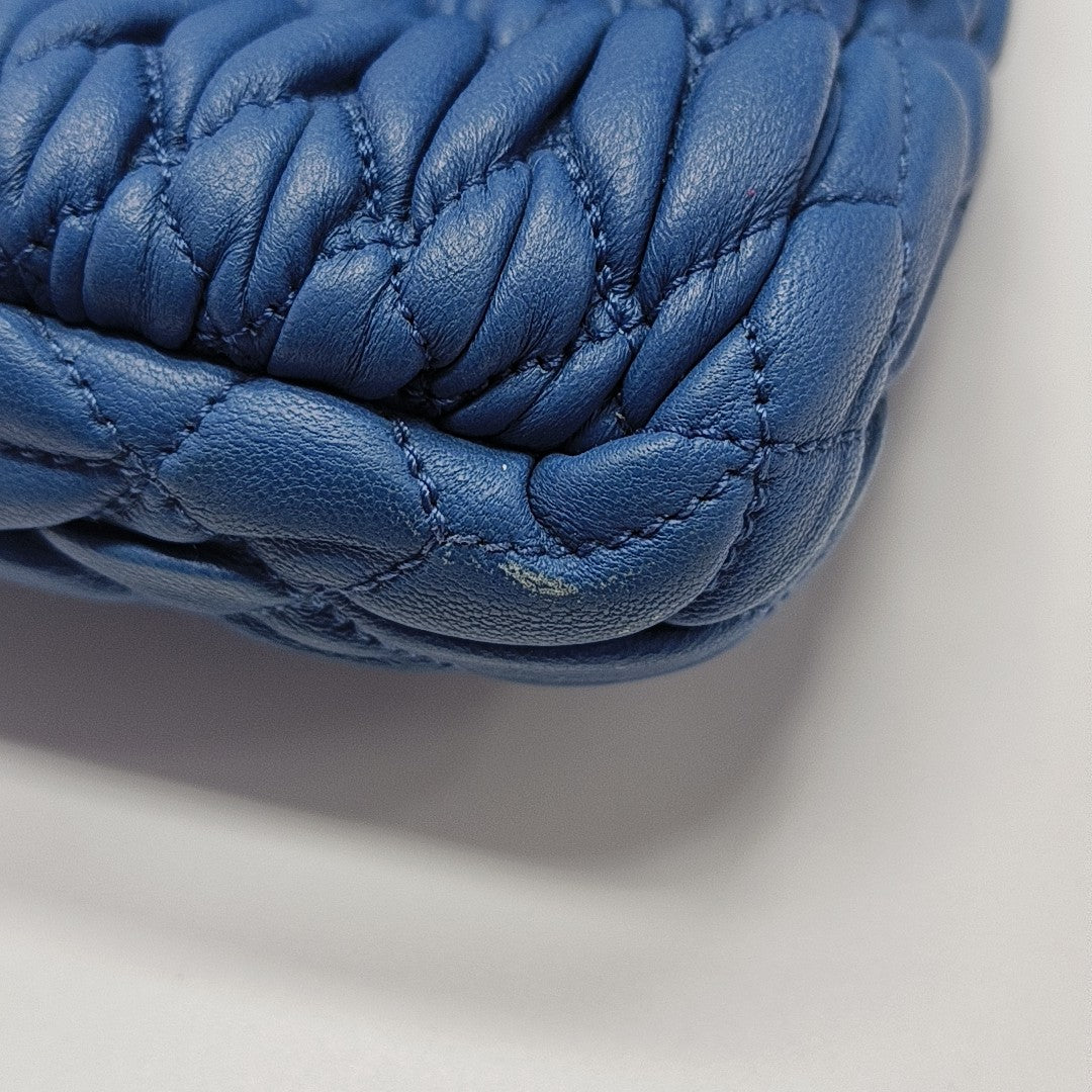 Crystal Lambskin Blue