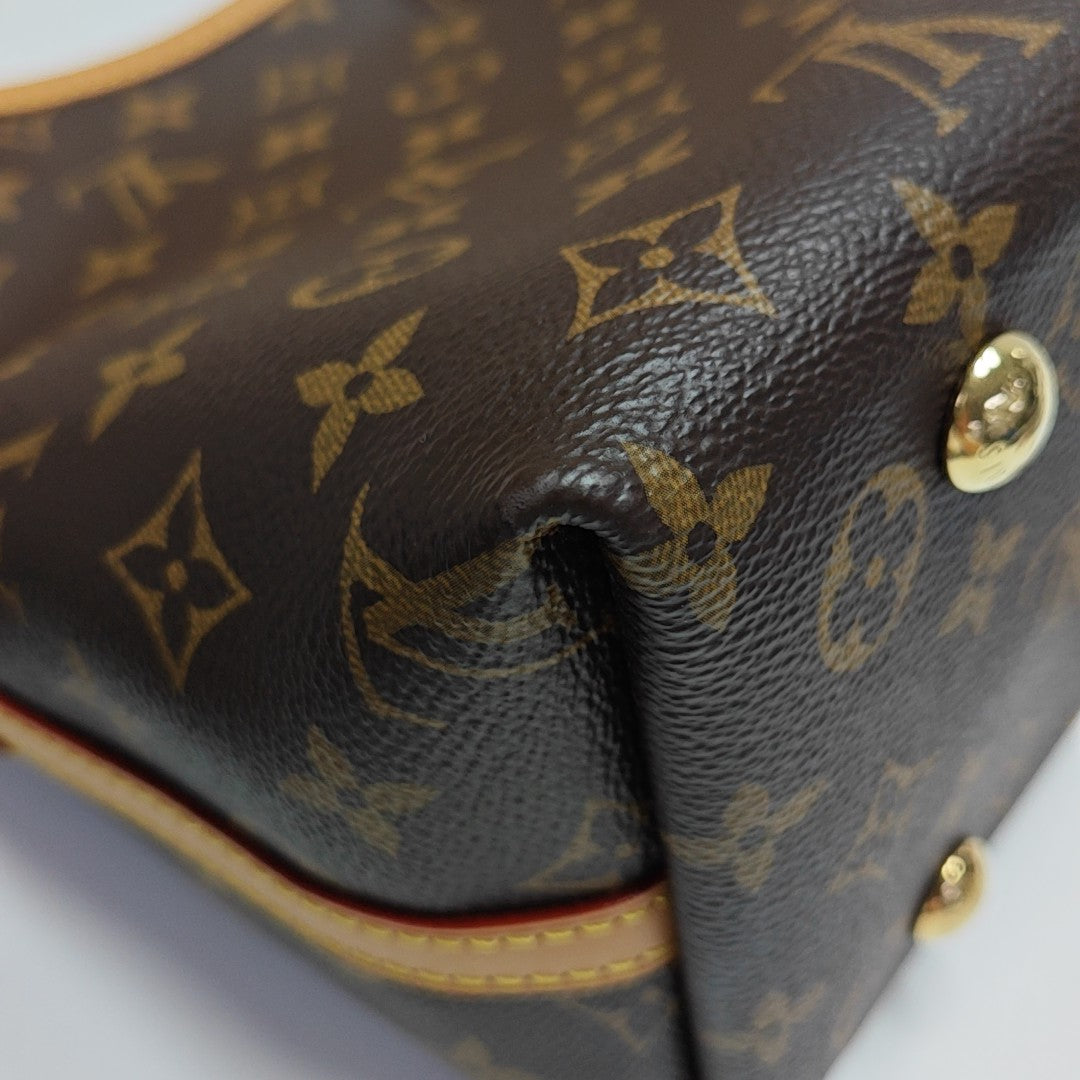 CARRYALL PM Monogram Coated Canvas Brown