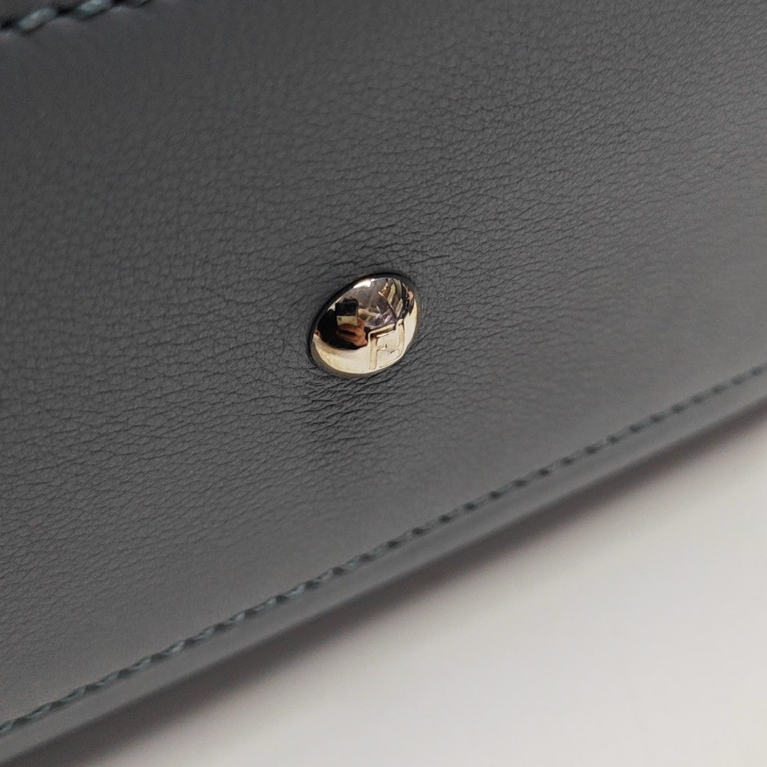 Peekaboo Medium Calfskin Blue