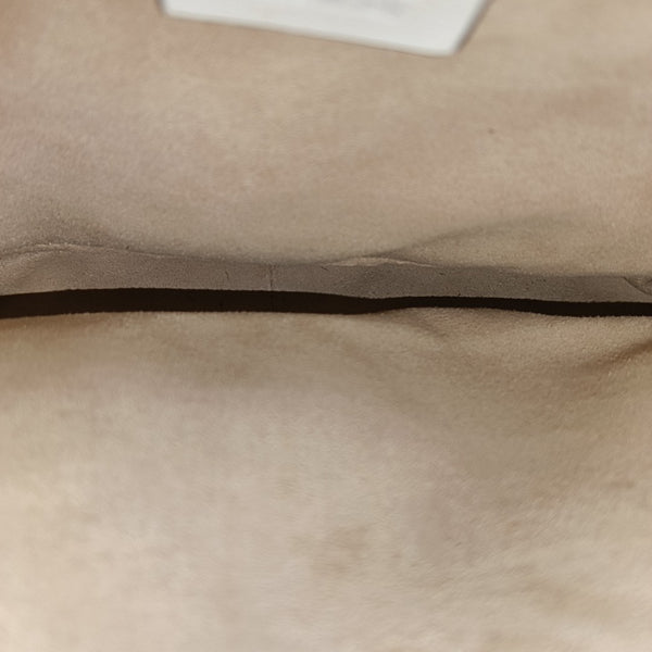 Horsebit 1955 Small Monogram Coated Canvas Beige
